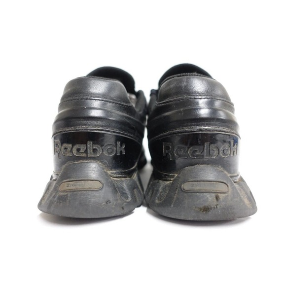 REEBOK Zigtech Black 9.5M-US/8.5UK/42.5EU Men ZigRpo Leather Athletic Sneakers main image 4